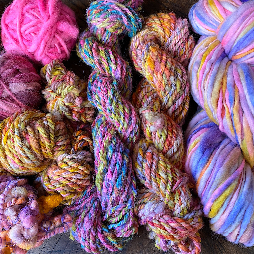 Weavers knitters art yarn bargain set