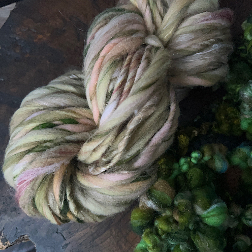 Art yarn trio for weaving 5.5 oz