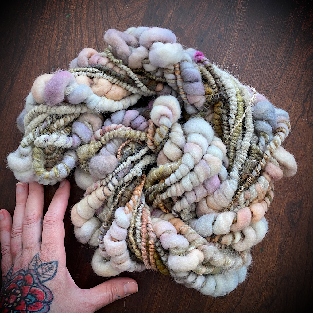 Agathe Super coiled Art yarn
