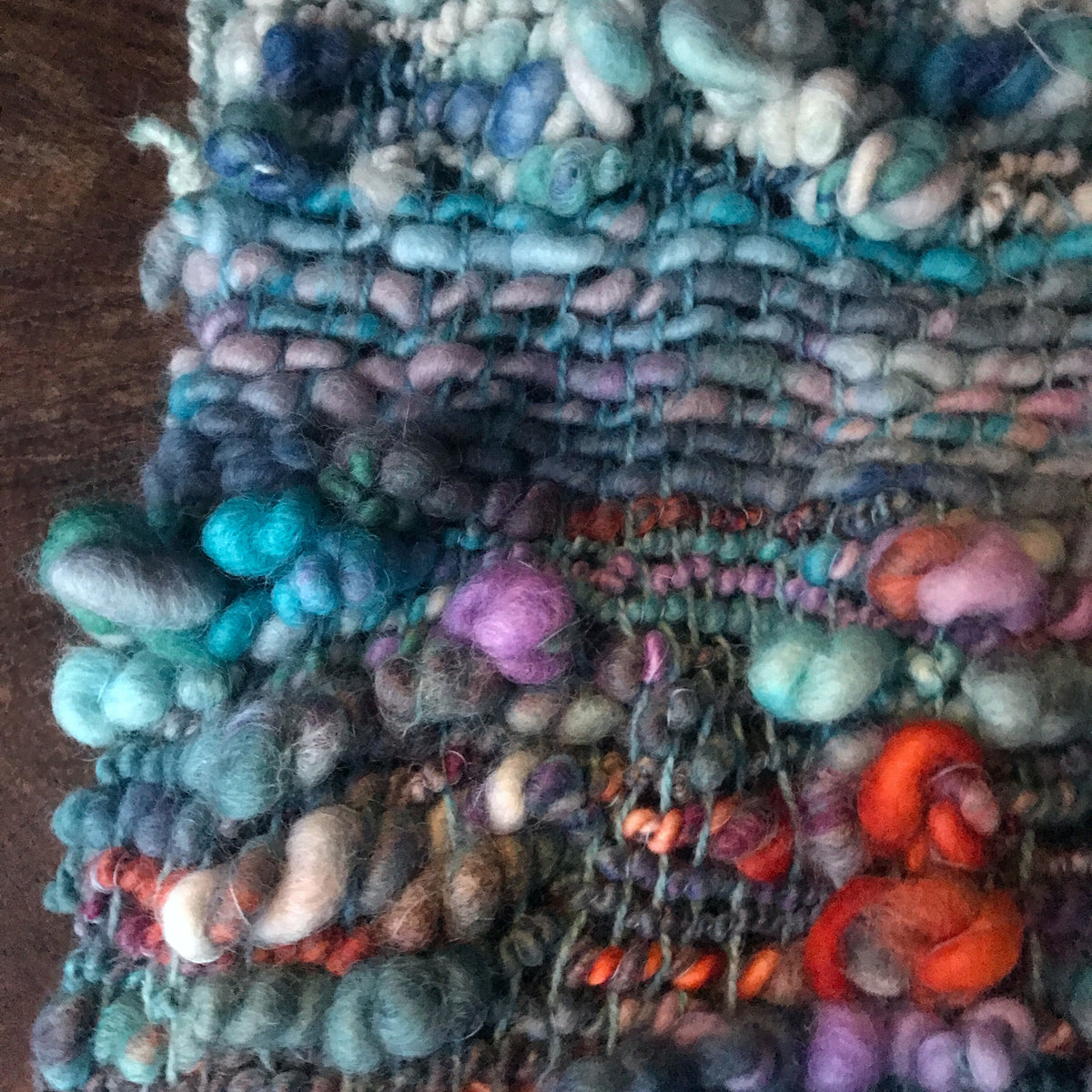 Blue scarf Foulard bleu - Mynoush