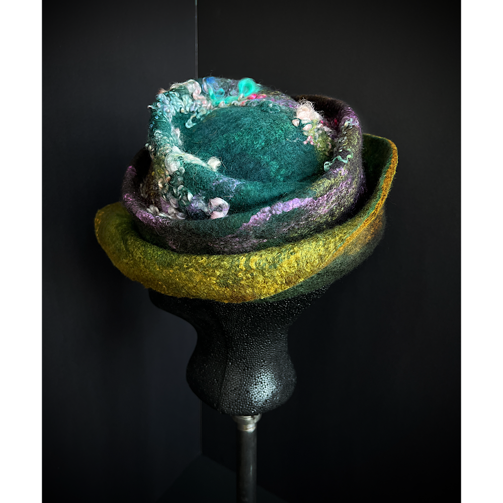 Felted hat- 23”