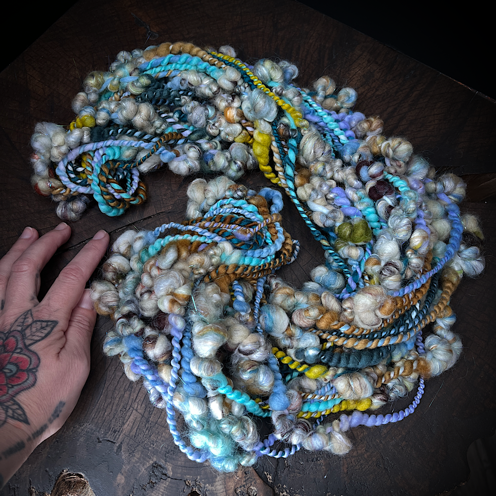 Perfect sky - art yarn