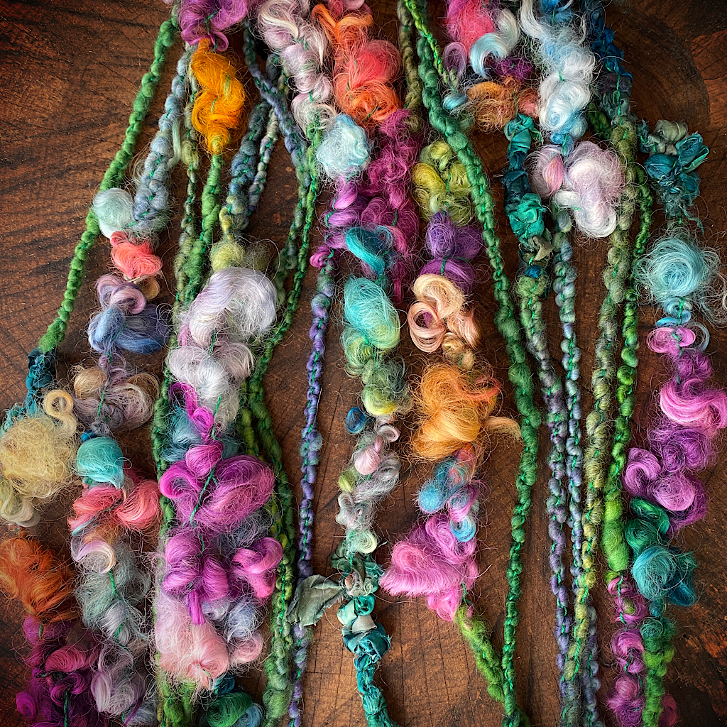 Spring is here Art yarn