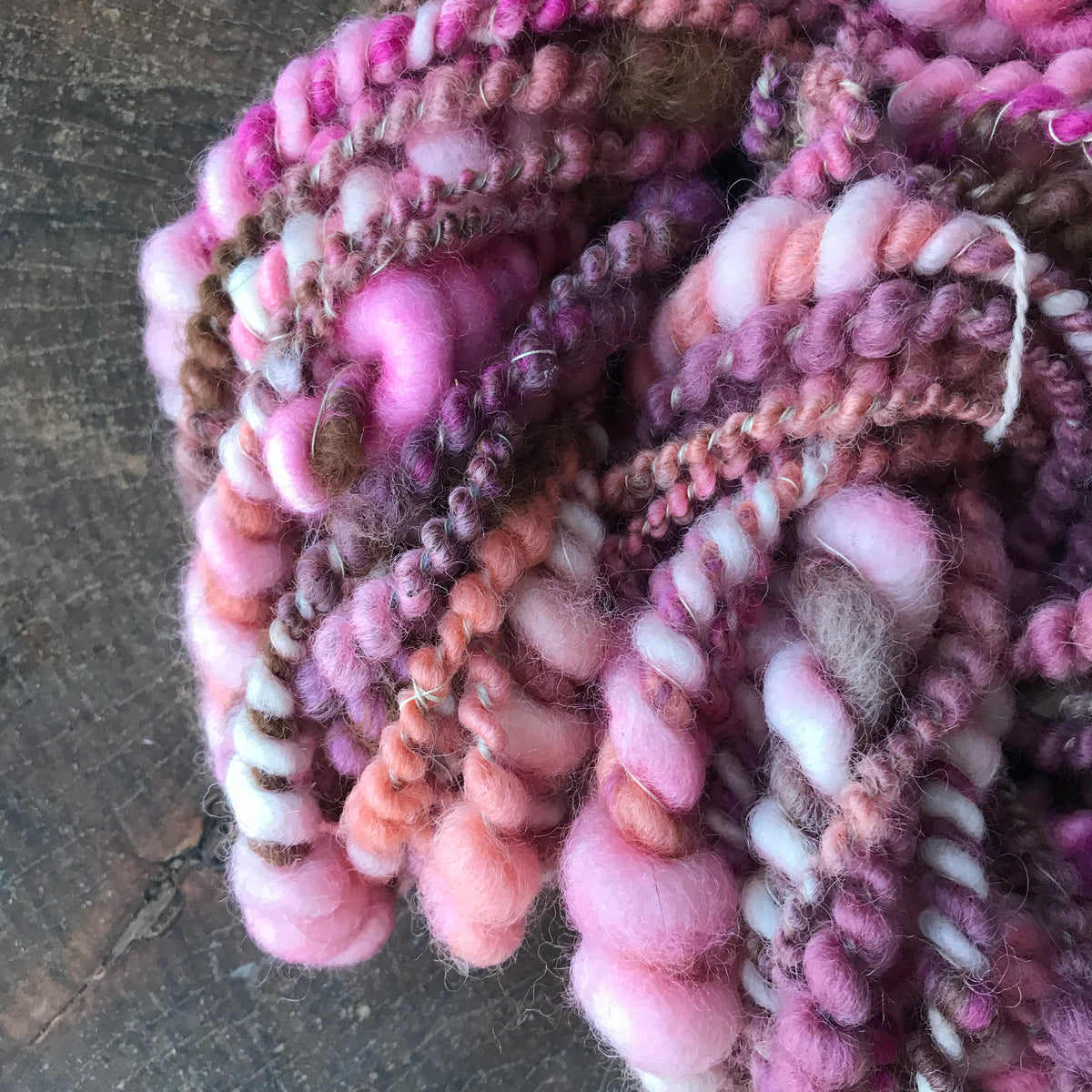 Peach pink art yarn 80g - Mynoush