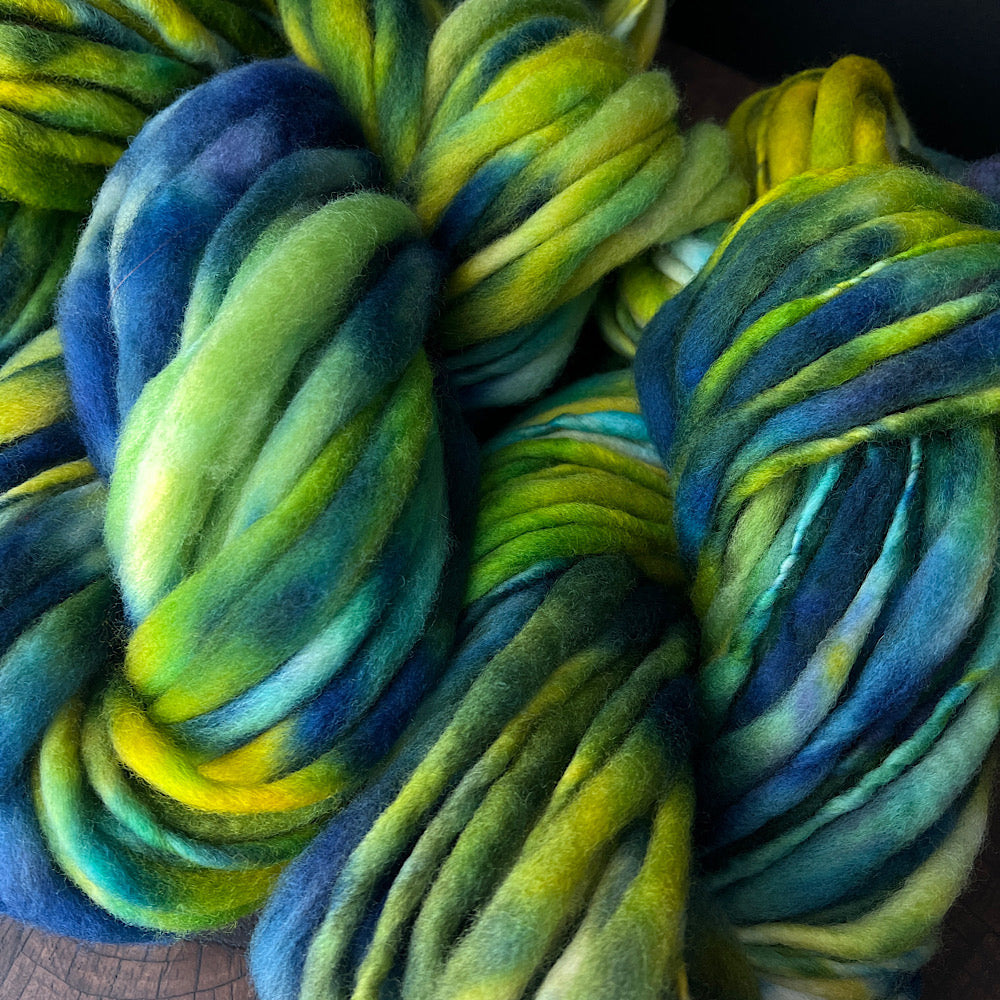 Fluffy yarn set of 3 skeins