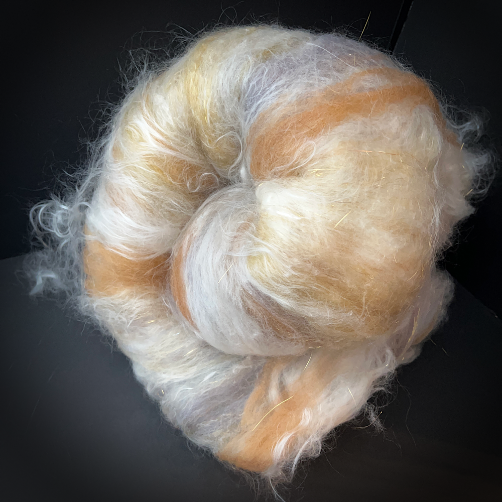 Batt for spinning yarn