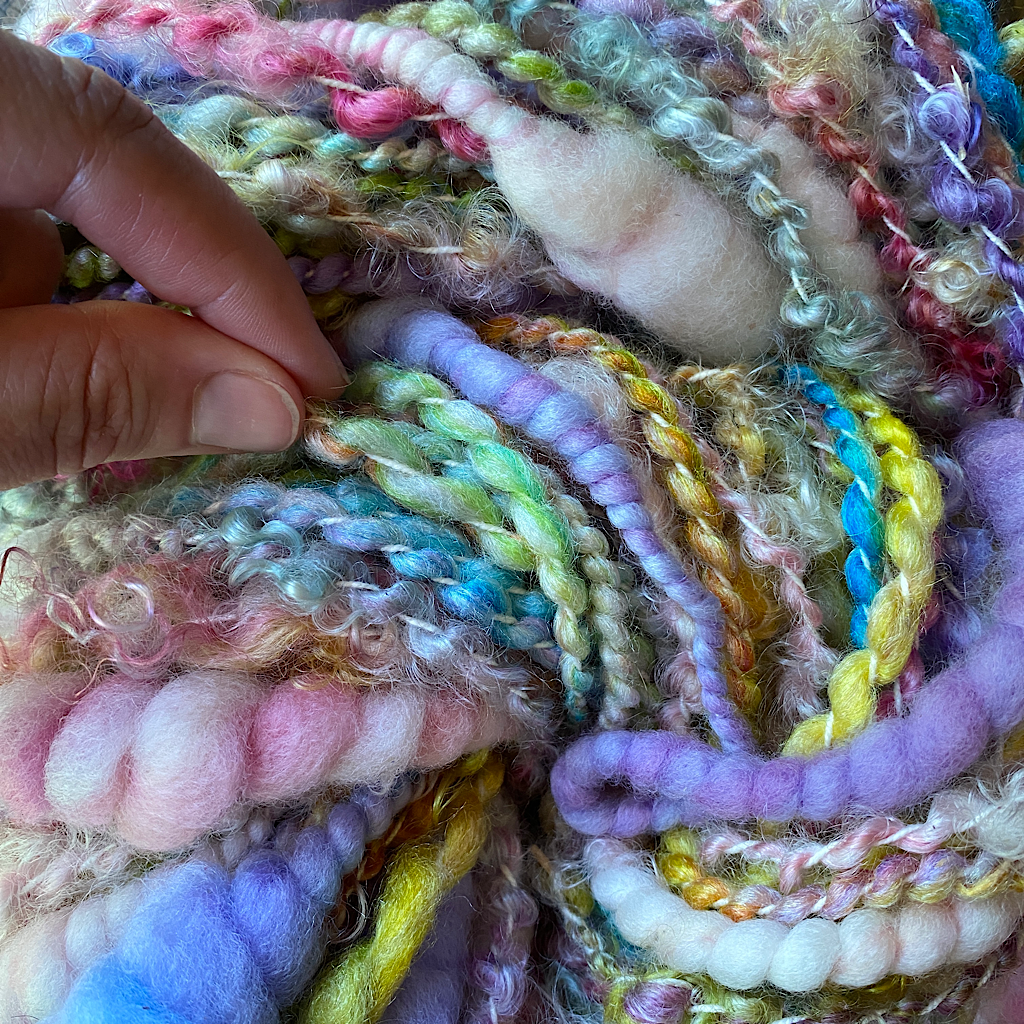 Unicorn mohair silk art yarn