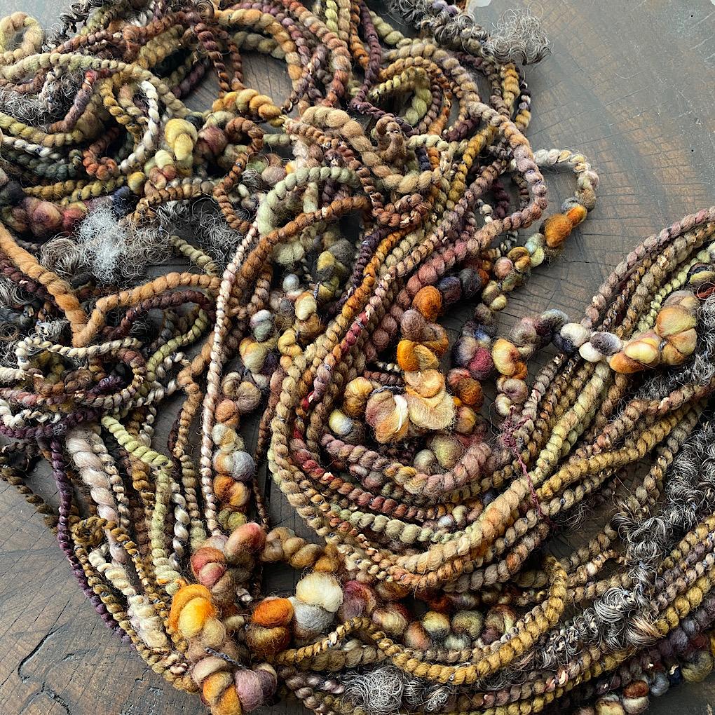 CUSTOM Birch log - merino Signature art yarn