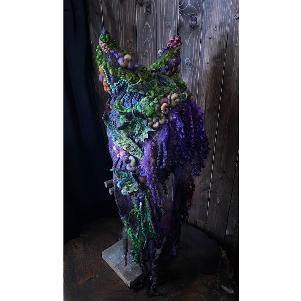 One spell - Felted hood