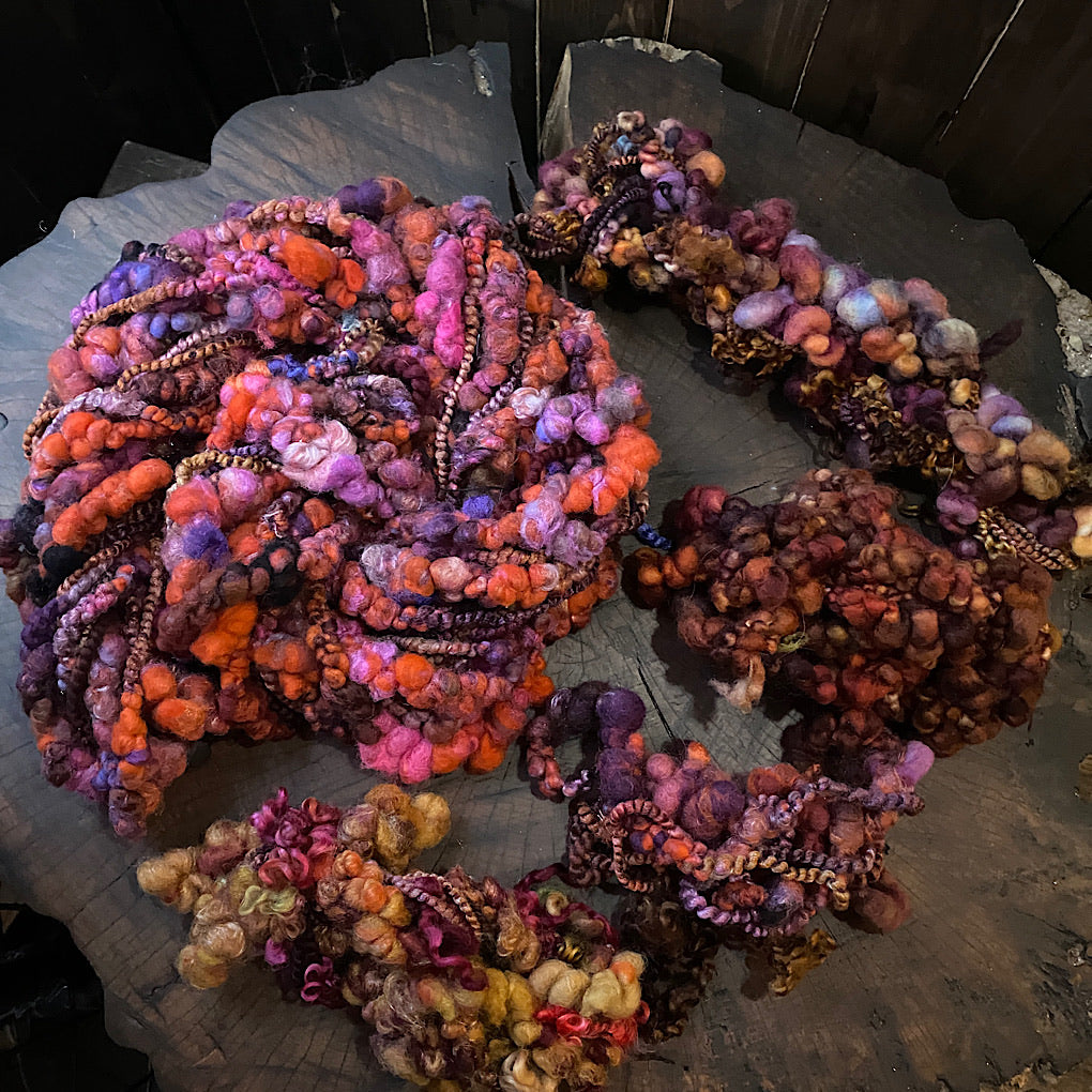 Rich golden Signature Art yarn Lot