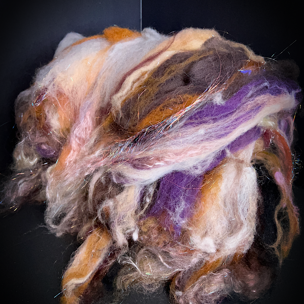 Batt for spinning yarn