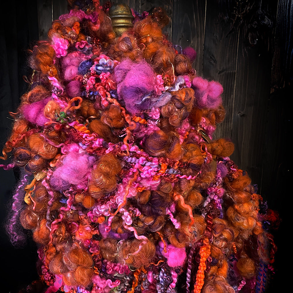 The Fiery Rose Scarf