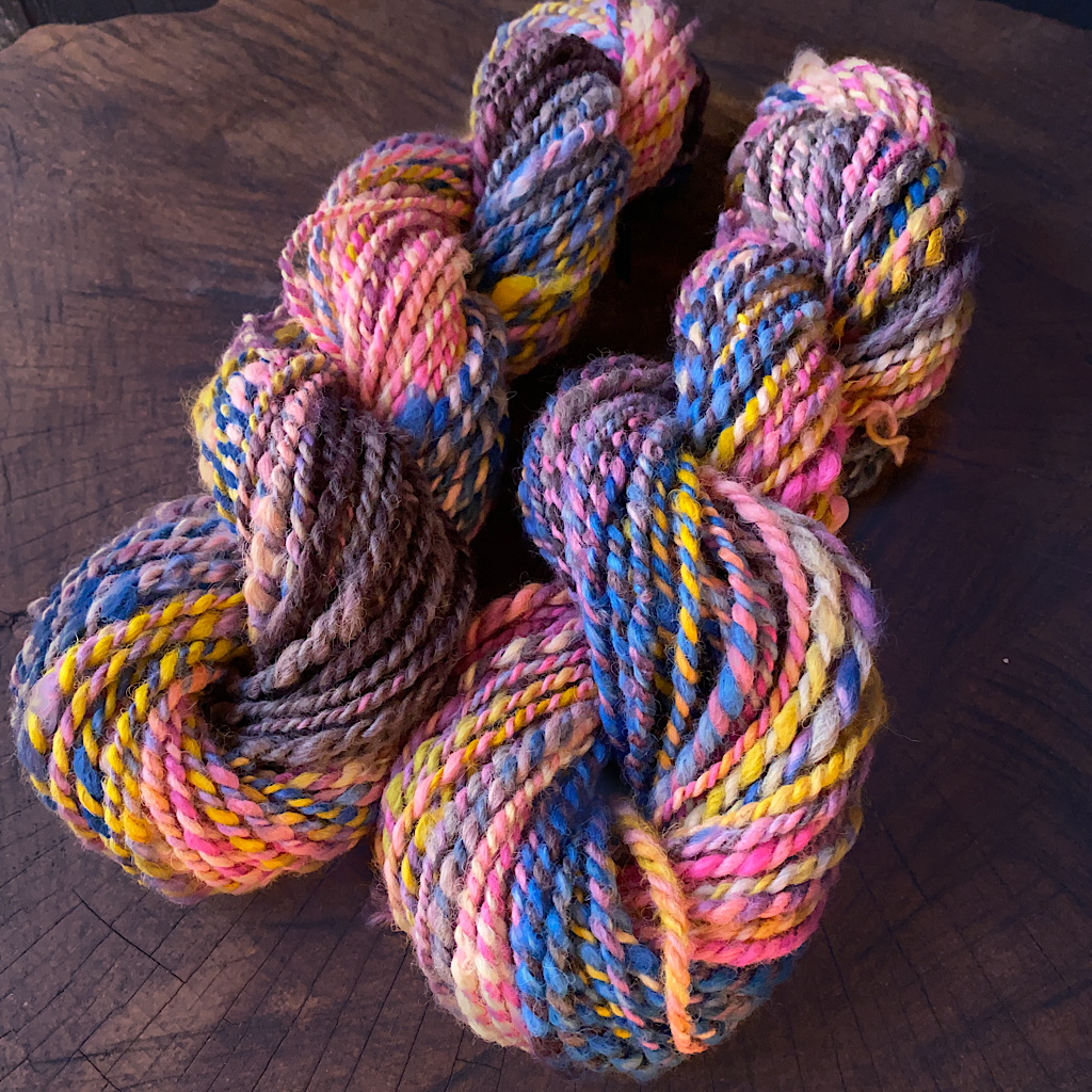 Hand spun alpaca yarn 3