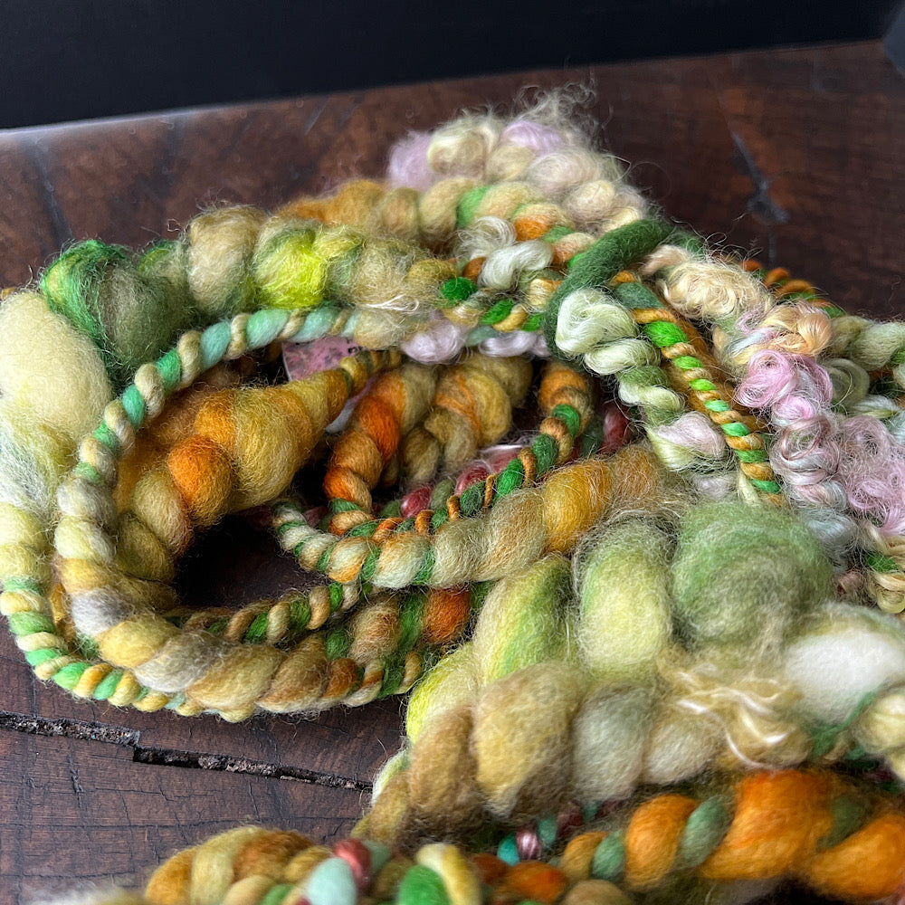 Spring salad - art yarn