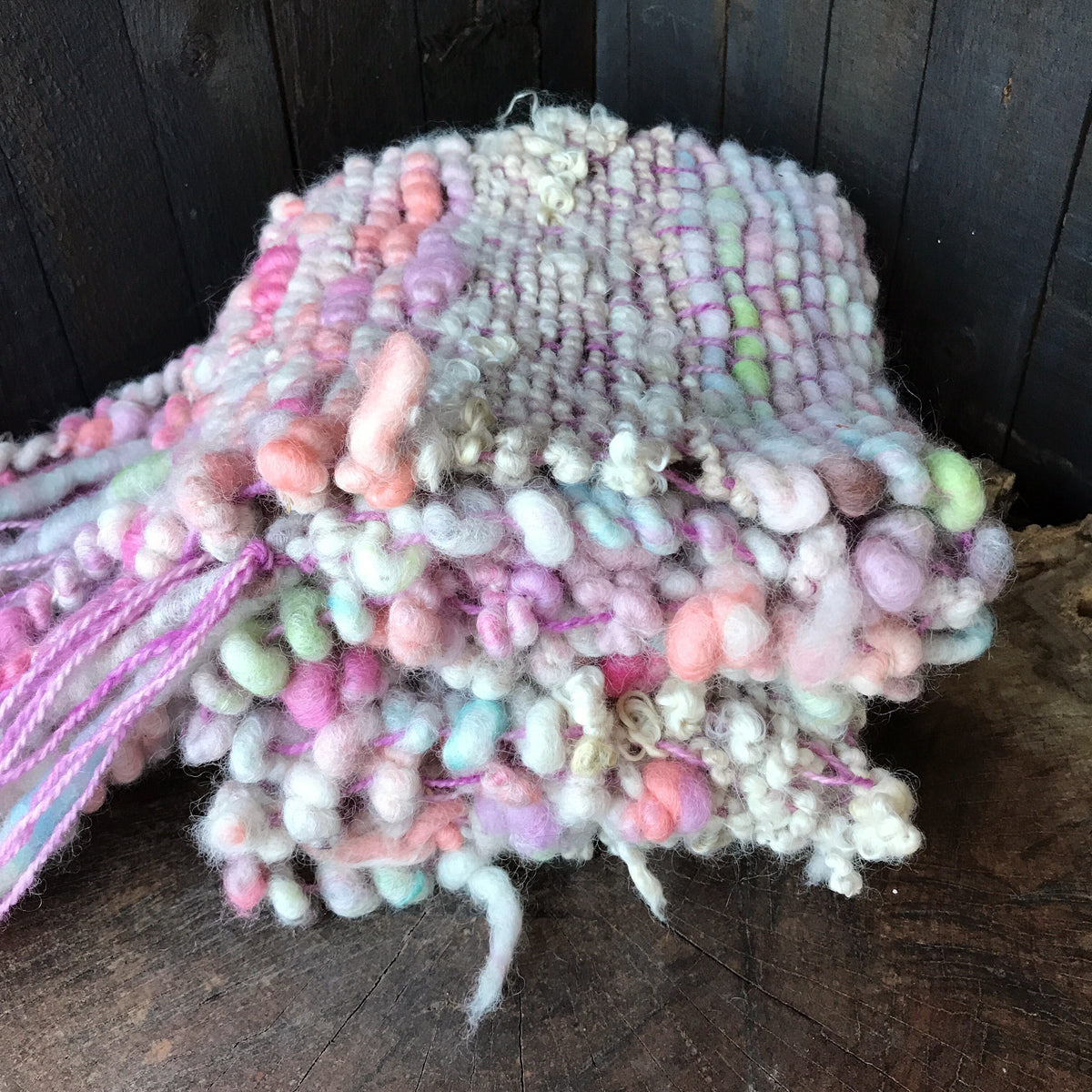 Pastel scarf 100% Wool - Foulard  100% laine pastel - Mynoush