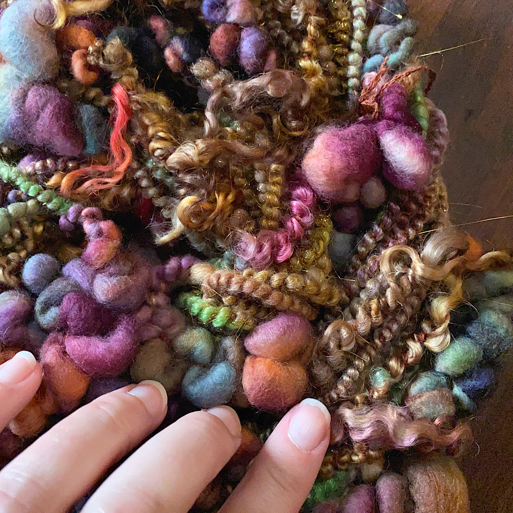 Legend of fall ( gold ) Art yarn