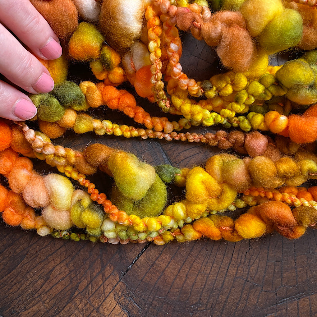 Fresh carrots Jumbo boucle Art yarn