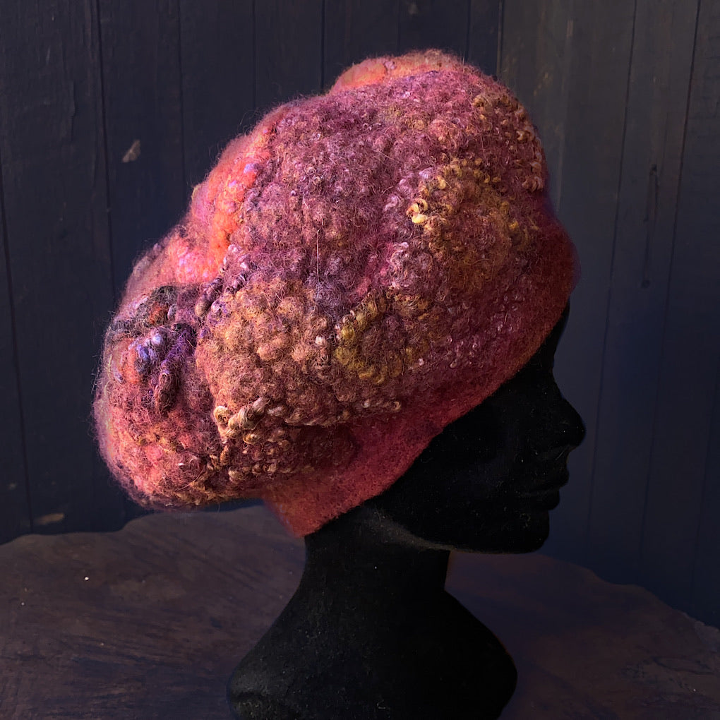 Felted beret