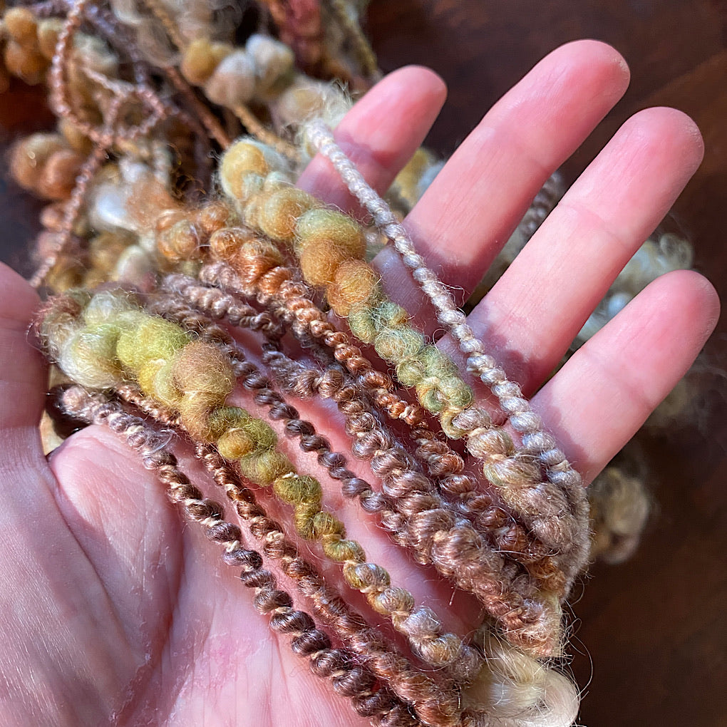 Golden autumn Art yarn