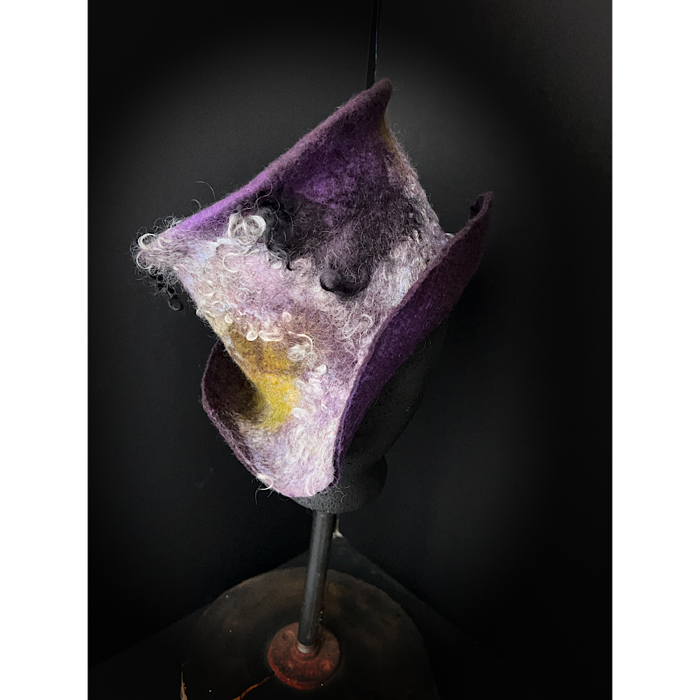 Felted top hat  - 23” 1/4