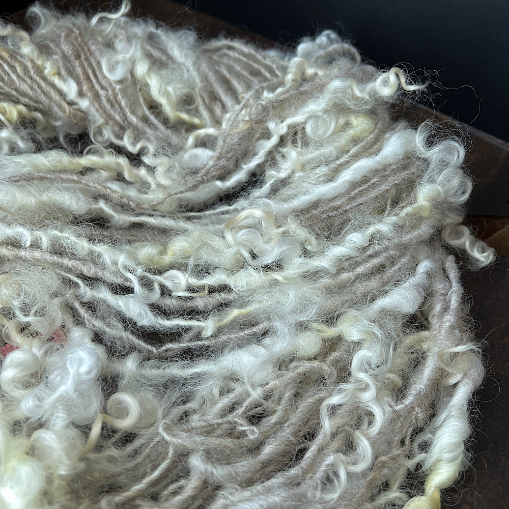 Au naturel core spun art yarn