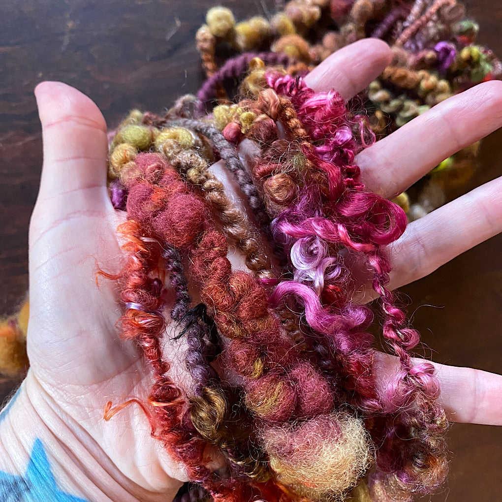 Boucles d’or  Art yarn