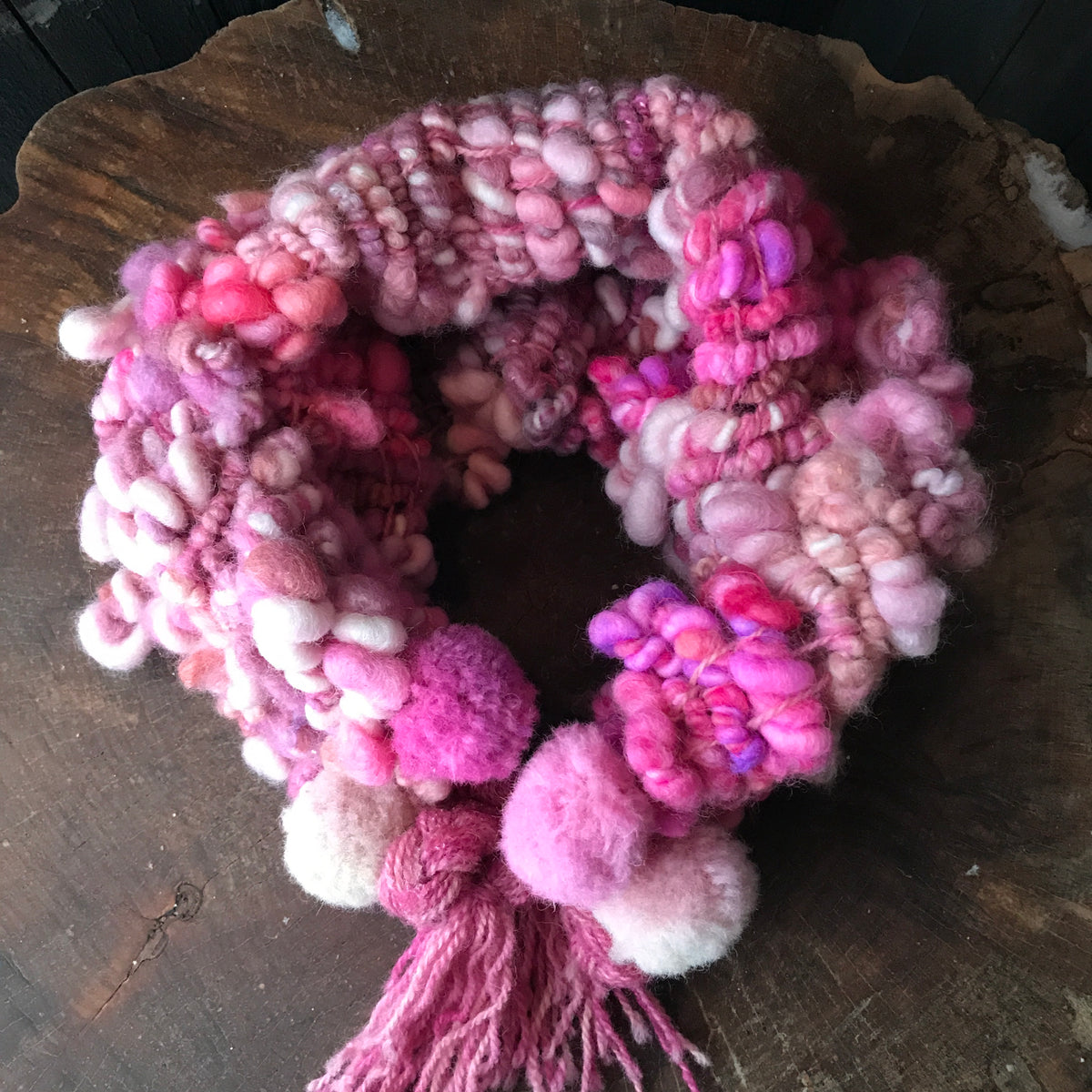 Pink cowl Col rose - Mynoush