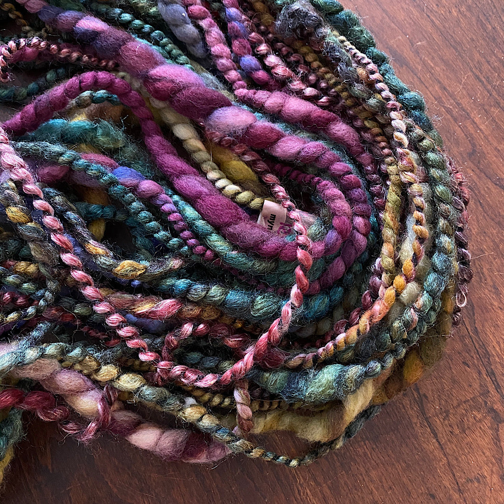 Prairie  - Merino tencel knitting art yarn