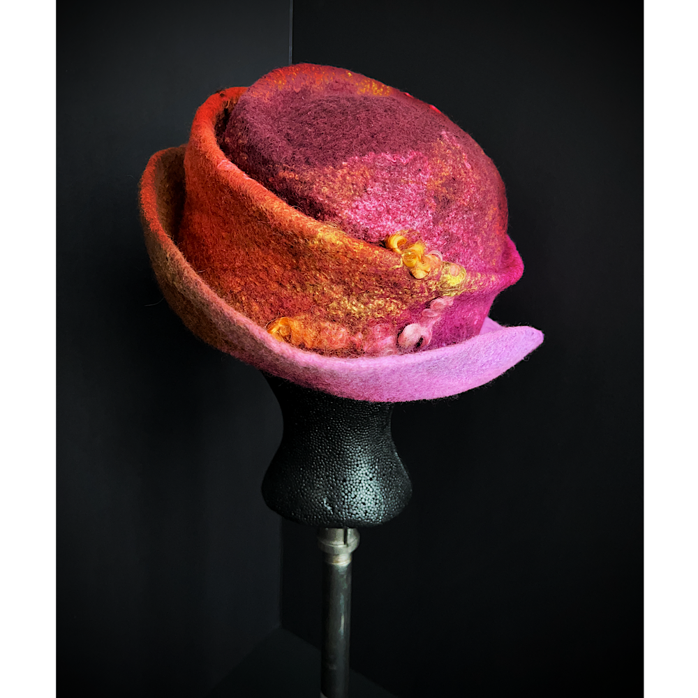 Felted hat- 23 3/4”
