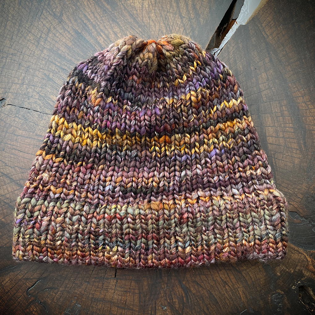 Merino silk beanie