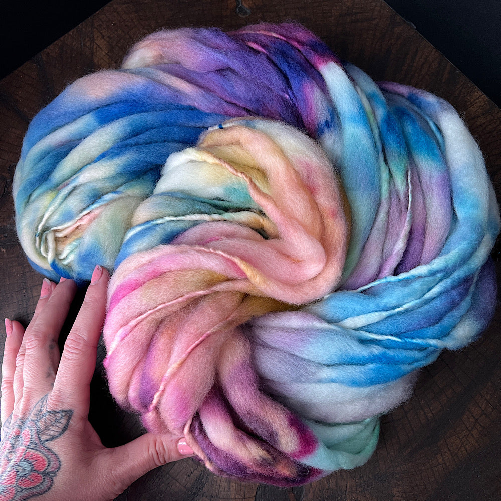 Fluffy yarn set of 3 skeins