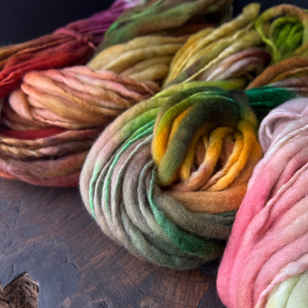 Fluffy yarn set of 3 skeins