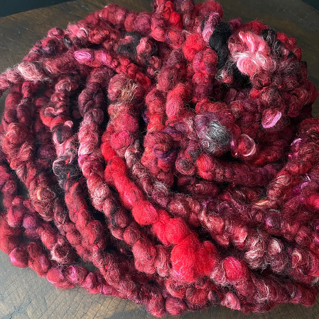 Christmas- Weaving art yarn