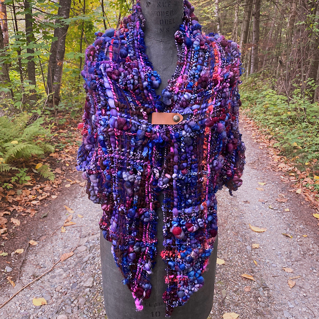 Nuit d’automne Woven Shawl