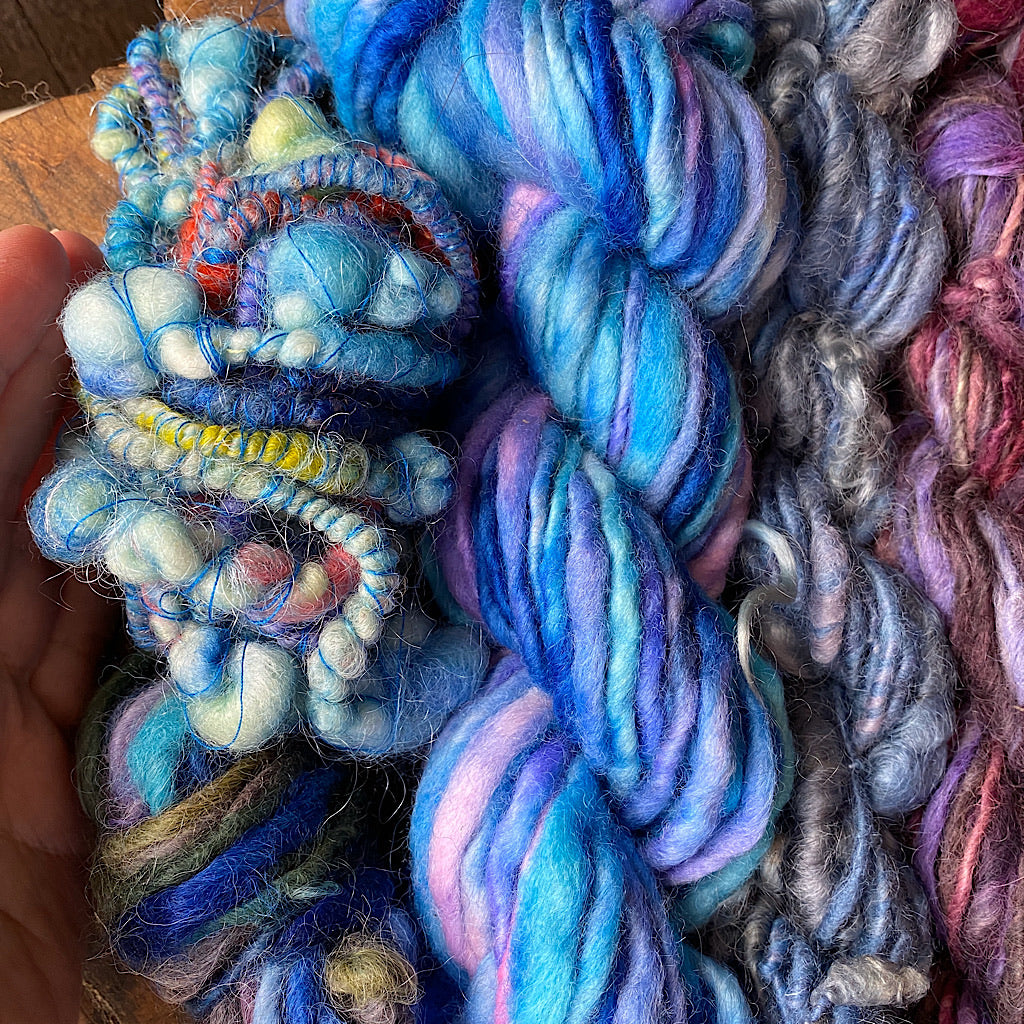 Weavers knitters art yarn bargain set