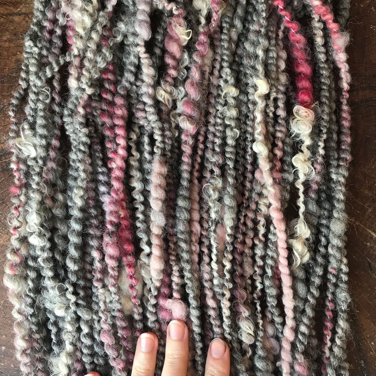 Grey alpaca yarn 100g - Mynoush