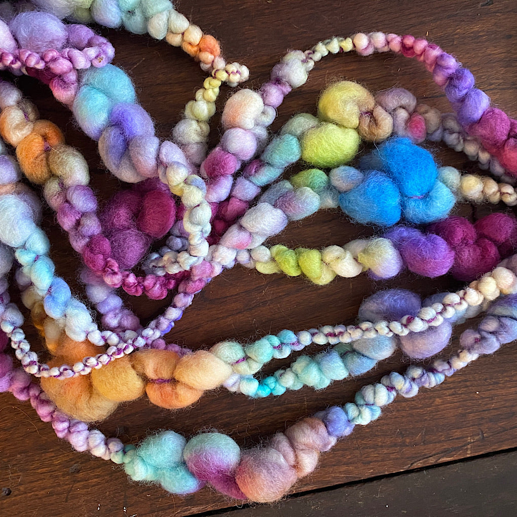 Velvet Violette Jumbo boucle