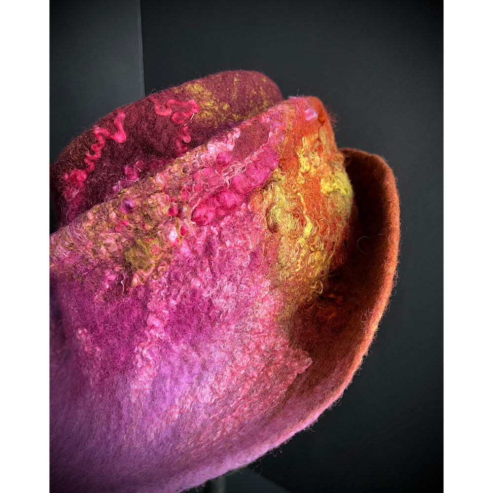 Felted hat- 23 3/4”