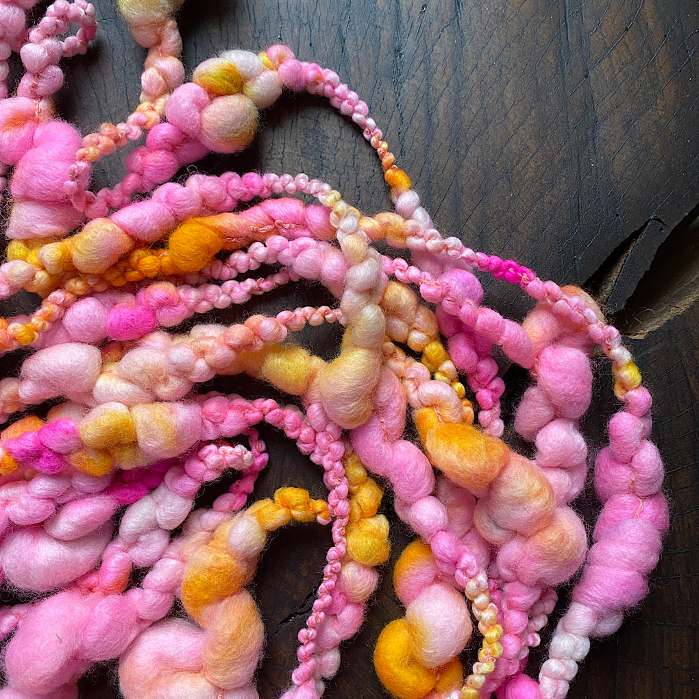 Custom Jumbo Boucle - Honey Rose