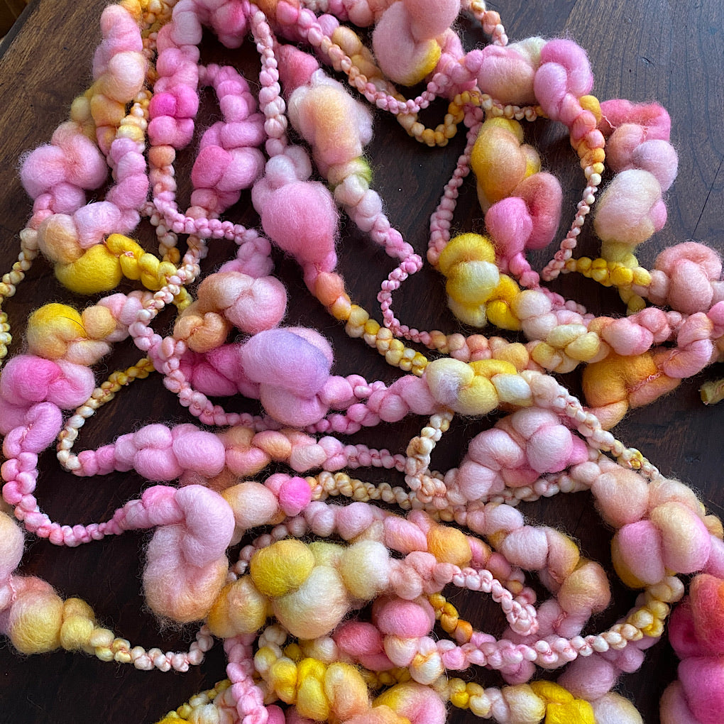 Honey Rose Jumbo boucle Art yarn