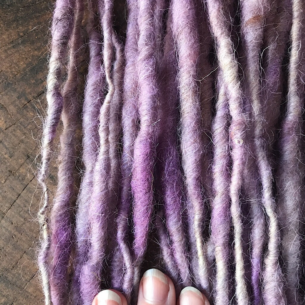 Lavender weaving yarn