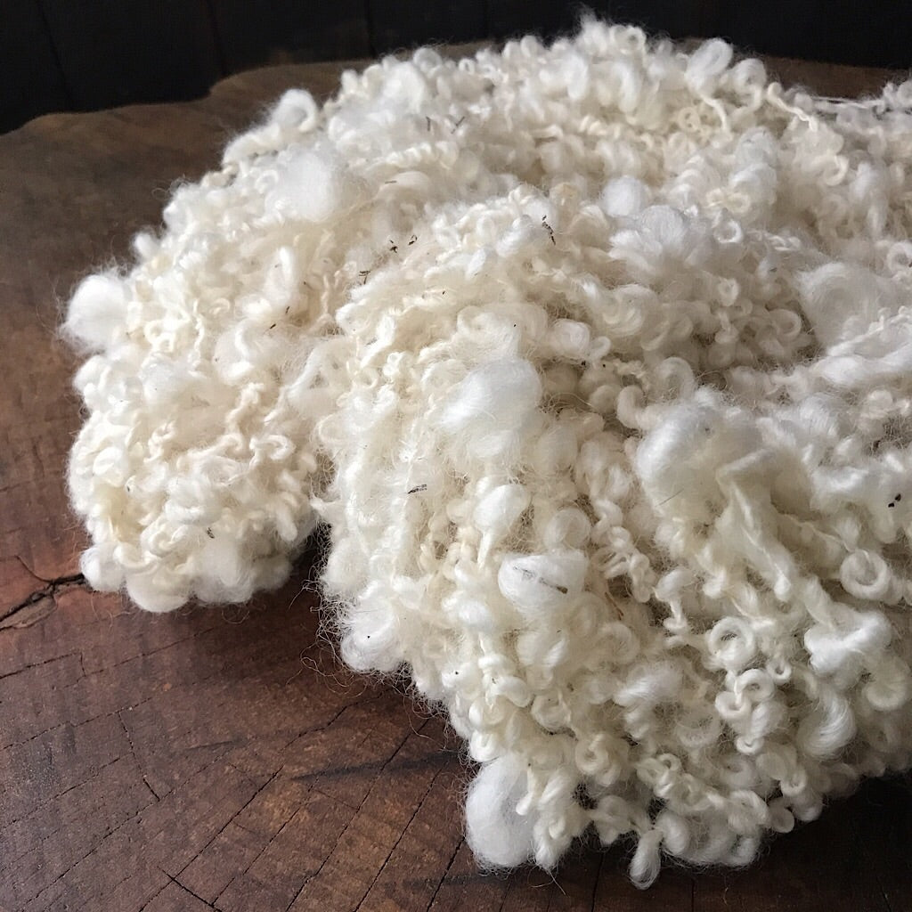 Au naturel Boucle yarn