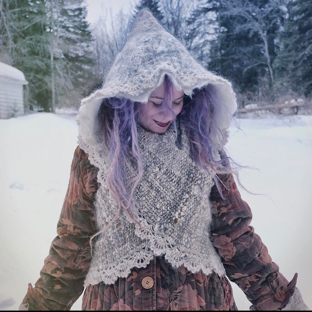 Iconic Hooded scarf - Second hand