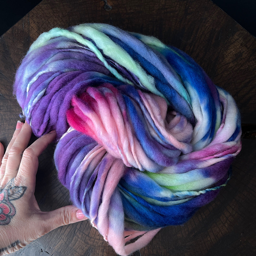 Fluffy yarn set of 3 skeins
