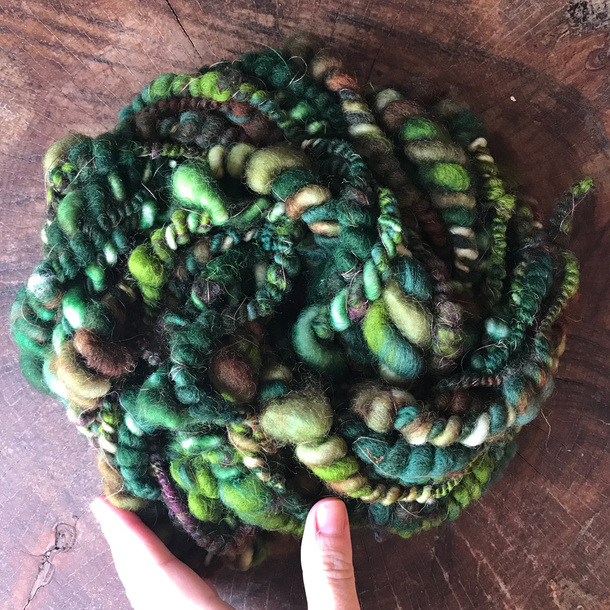 Green  art yarn yarn 100g 13y - Mynoush