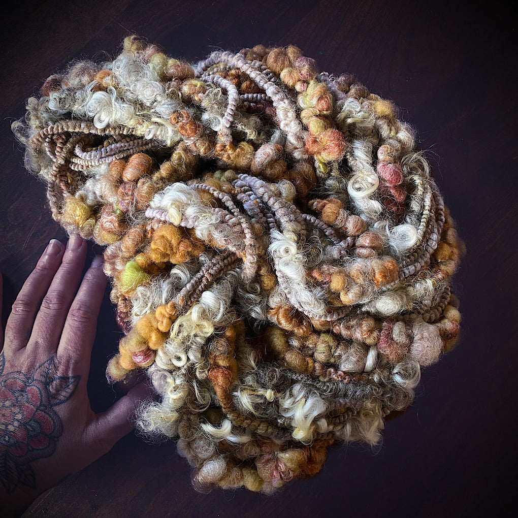 Golden autumn Art yarn