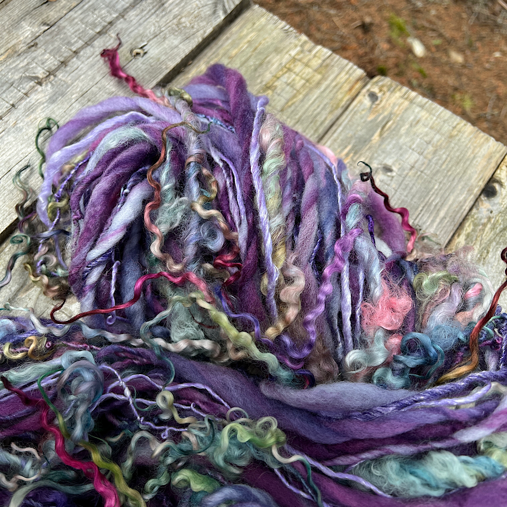 Water lilies - single art yarn