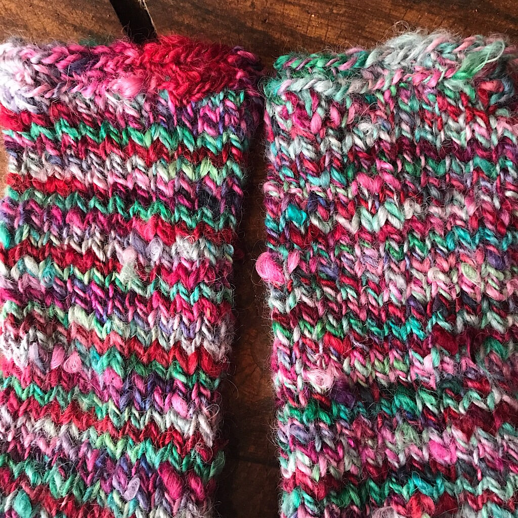 Alpaca arm warmers