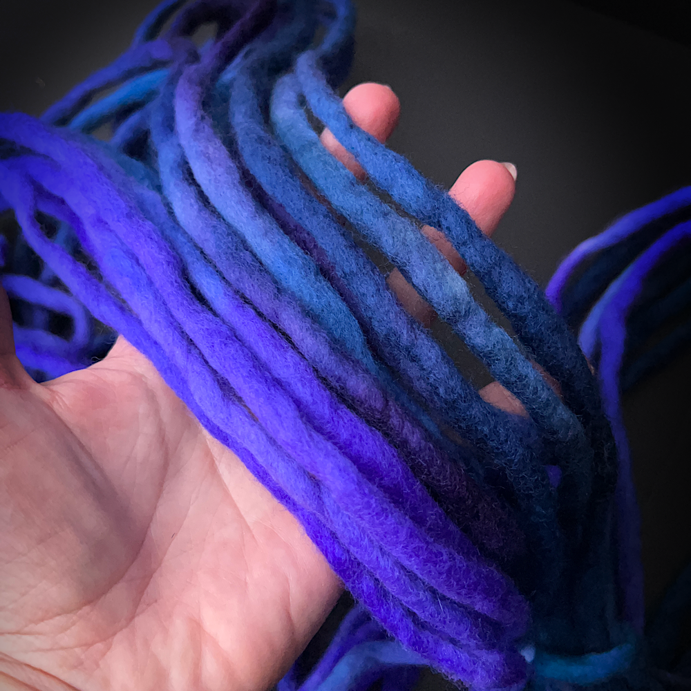 Large Art yarns kit for weaving 14 oz