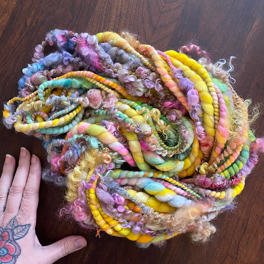 Plein soleil  Art yarn